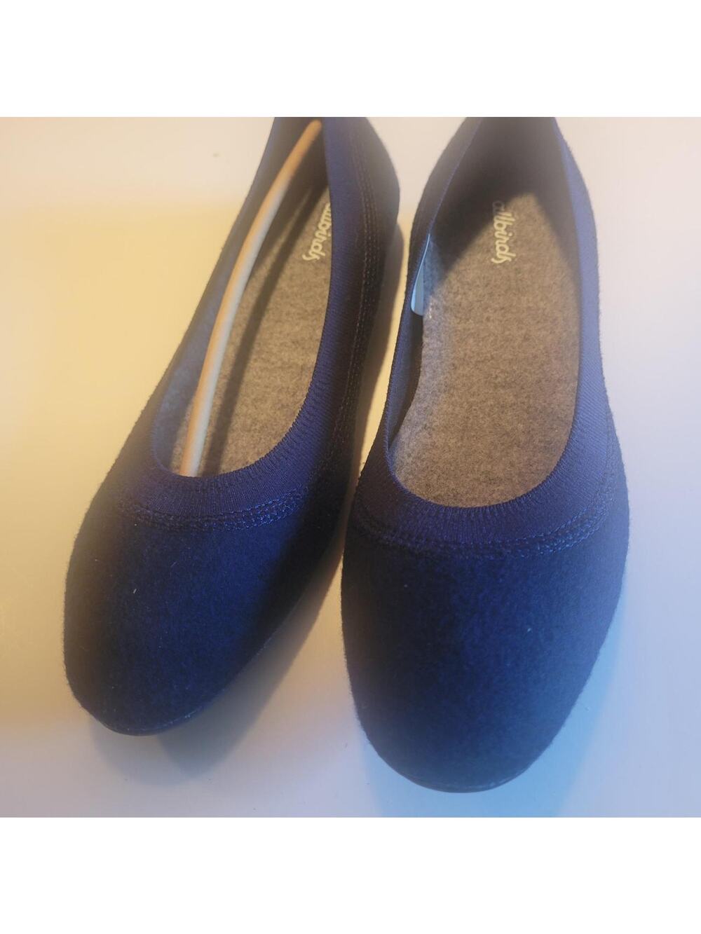Allbirds navy blue ballet flats tread lighter 10.5 NIB